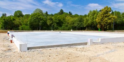 Commercial Slab Construction in Glastonbury, CT