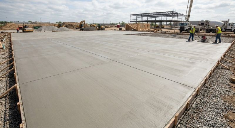 Commercial Slab Construction in Bristol, CT