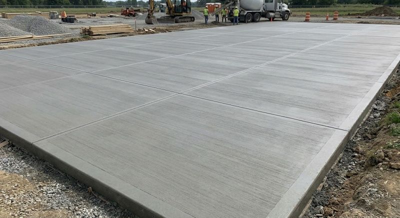 Commercial Slab Construction in North Branford, CT