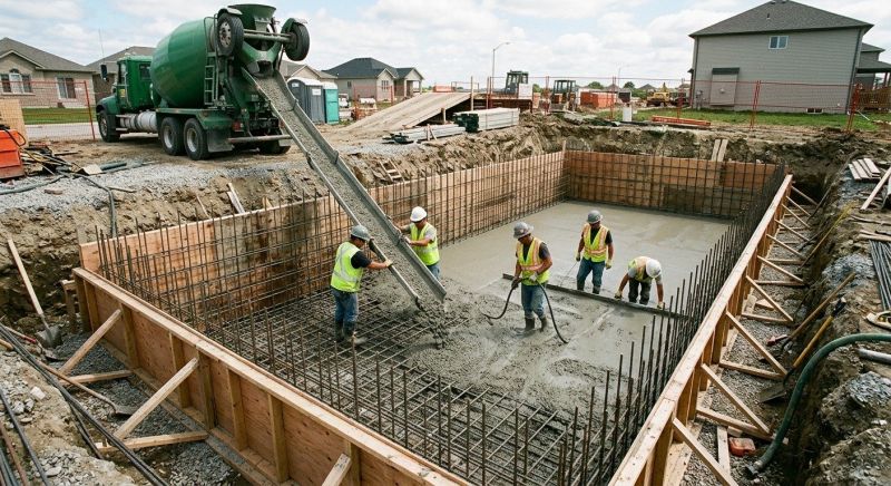 Concrete Basement Pouring in Bristol, CT