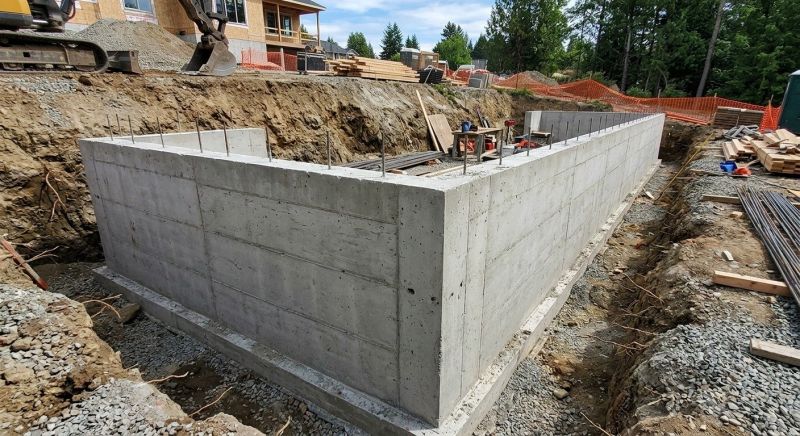 Concrete Foundation Installation in Cornwall Bridge, CT