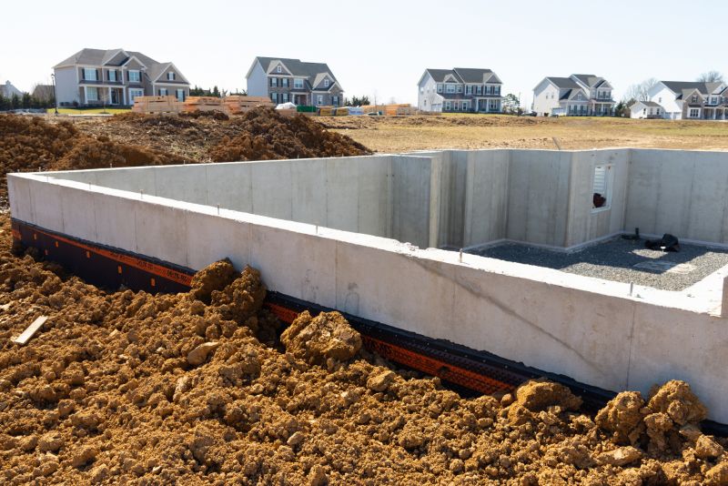 Concrete Foundation Installation in Sandy Hook, CT