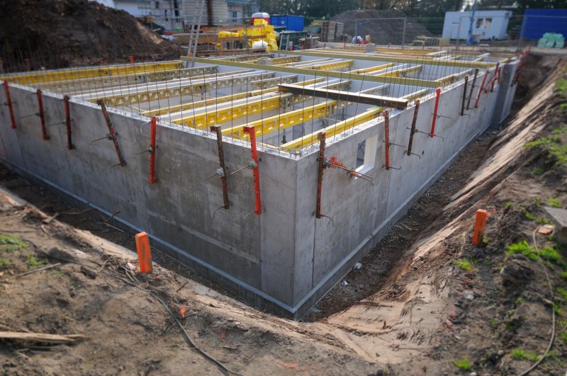 Foundation Construction in Berlin, CT