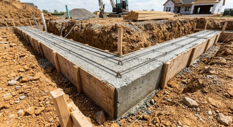 Foundation Footer Installation in Bristol, CT
