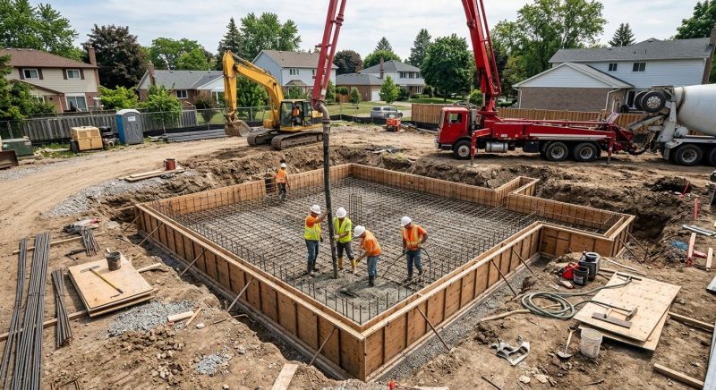 Home Foundation Installation in Cromwell, CT