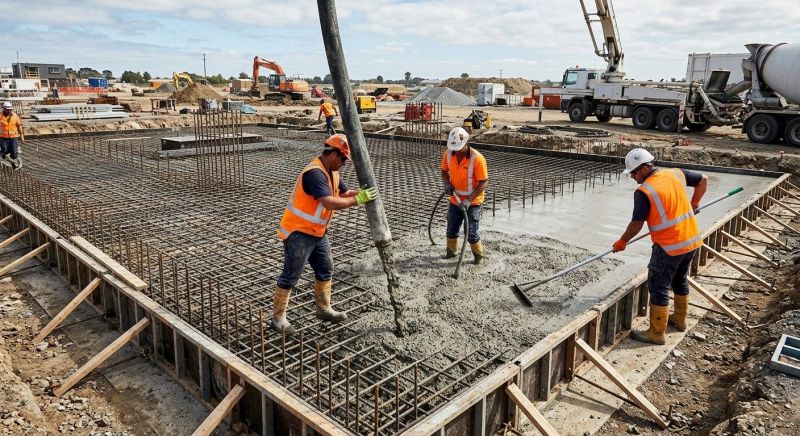 Foundation Pouring