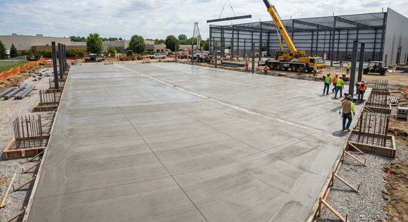 Commercial Slab Construction in Southbury, CT